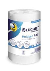 Lucart Professional Papírové utěrky "Cash and Carry Strong 3.250", bílá, role, 3-vrstvé, 821642