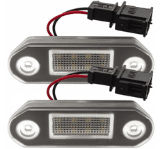 CO2 Sada 2ks LED SPZ, AutoTune, pro Škoda OCTAVIA I, Škoda OCTAVIA I Combi, Volkswagen GOLF III Variant, Volkswagen VENTO Jetta III L0028