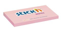 HOPAX Samolepící bloček Stick'n 21154 | 127x76 mm, 100 lístků, pastelově růžová