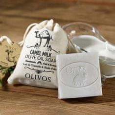 OLIVOS Přírodní mýdlo s olivovým olejem a velbloudím mlékem 150g