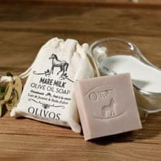 OLIVOS Přírodní mýdlo s olivovým olejem a koňským mlékem 150g