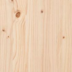 Greatstore Pískoviště se sedáky osmiúhelník masivní borové dřevo