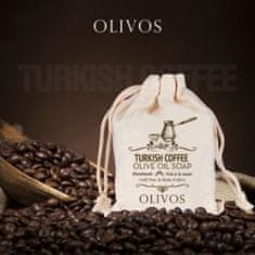 OLIVOS Přírodní mýdlo s olivovým olejem a tureckou kávou 150 g
