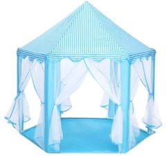 Pixino Dětský stan na hraní Princeznin palác modrý