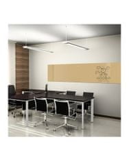 SMATAB® Okrová umbra skleněná pracovní a kancelářská tabule 40 × 60 cm