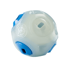 Planet Dog Orbee-Tuff Glow Whistle Ball fosforový svištící 6cm