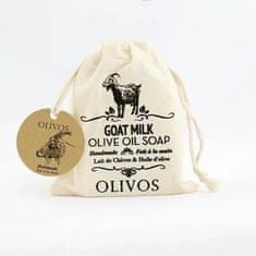 OLIVOS Přírodní mýdlo s olivovým olejem a kozím mlékem 150g