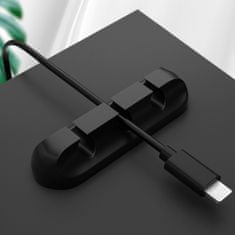 Silikonový organizér a držák na 3 USB kabely Armosh RMSH-ORG-S