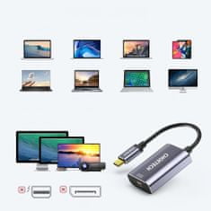 Choetech HUB-M06 adaptér USB-C / Mini DisplayPort 4K 60Hz, šedý