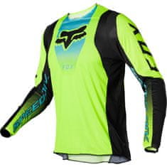 FOX dres FOX 360 Dier fluo černo-žluto-modrý 2XL