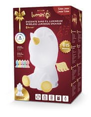 Bigben BIGBEN Luminus LED noční lampa s bezdrátovým bluetooth reproduktorem - Unicorn GOLD LIMITED EDITION