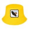 Univerzální oboustranný klobouk Freedom žlutý