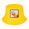 Univerzální oboustranný klobouk Pitbull žlutý