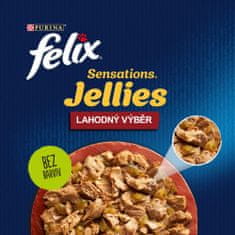 Felix SENSATIONS multipack lahodný výběr v želé 72x85 g