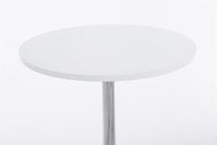 BHM Germany Barový stůl Sean, 108 cm, bílá