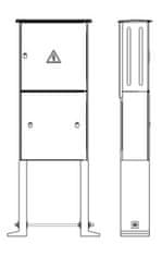 ELPLAST-KPZ Rozváděč elektroměrový PER 2/3f/63 pilíř (Modul)