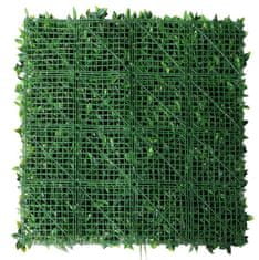 FRANCE GREEN Umělá živá zelená stěna HEMISPHERE, 100 x 100cm
