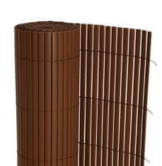 STUDIOGREEN Plot z umělého bambusu BAMBUS HNĚDÁ, role výška 1,2m x 3m, 3,6m2