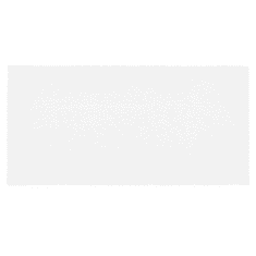 Beliani Bílý koberec 80x150 cm DEMRE