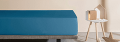 Velfont Respira nepropustné prostěradlo 120x200 cm - námořnická modrá