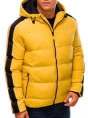 Deoti Pánská zimní prošívaná bunda Keberia žlutá L
