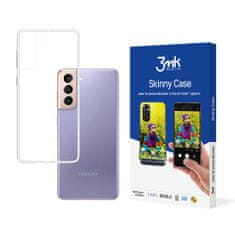 3MK Skinny pouzdro pro Samsung Galaxy S21 5G - Transparentní KP20373
