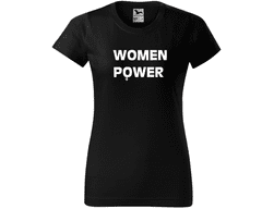 Slunap s.r.o. Women Power - Tričko pro ženy , černá, XL