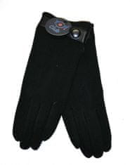 YOCLUB Dámské rukavice R-140 - Yoj tmavě šedá 24 cm