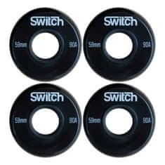 Switch Boards 4 kusů černých koleček pro agresivní kolečkové brusle 59 x 24 mm 90A