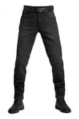 PANDO MOTO kalhoty jeans BOSS DYN 01 černé 34