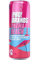 ProBrands BCAA Drink 330 ml jahoda - malina (Palma Beach)