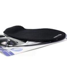 Veles-X Mouse pad with Gel wrist, gelová podložka pod myš, ergonomická, černá