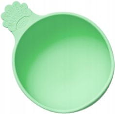 Nana's Manners silikonová miska s přísavkou Zelená