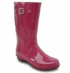 GOLDDIGGA - Low Wellies Ladies – Berry Highgloss - 7