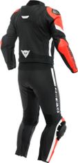 Dainese Moto kombinéza AVRO 4 matná černo/červeno/bílá dvoudílná 52