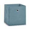 Látkový úložný box kouřově modrý 28x28x28 cm