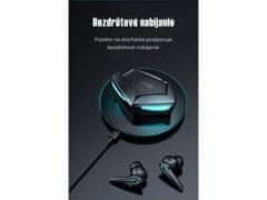 Bomba Gamer sluchátka s jedinečným designem a LED - P30 Barva: Černá