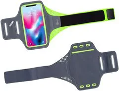 Mobilly sportovní pouzdro na ruku pro mobilní telefon do 6.4", zelená