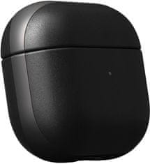 Nomad kožený ochranný kryt pro Apple AirPods 3, černá