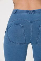 Dámské džíny - Mid Waist Light Blue - BST-JMWLB - Boost Jeans - Gemini L světle modrá
