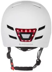 Bezpečnostní helma bílá s LED - L
