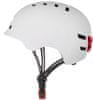 Bezpečnostní helma bílá s LED - M