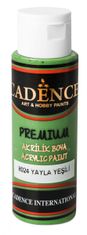 Cadence Akrylová barva Premium - zelená / 70 ml