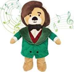 Chopin Virtuoso Bear prémiový plyšový medvídek hrající skladby Fryderyka Chopina