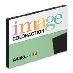 Image Barevný papír Coloraction 80 g, 100 listů, černý