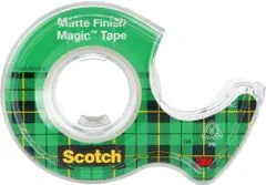 Scotch Lepicí páska bankovní 19 mm x 7,5 m s odvíječem MAGIC