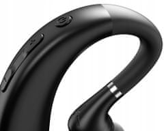 XO Bezdrátová sluchátka do uší Bluetooth, BE15 černá