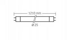 VIDEX LED trubice T8 - 120cm - 18W - studená bílá