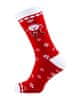 Star Socks Vánoční ponožky Santa červená vel. 35-38