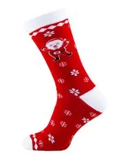 Star Socks Vánoční ponožky Santa červená vel. 35-38